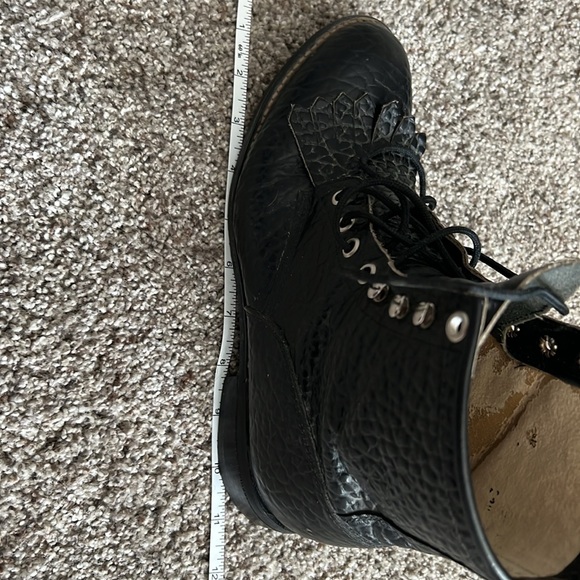 Vintage Bullhide Justin Lace up boots. Not sure on size, fits like W 8.5, M7.5 - Picture 7 of 8